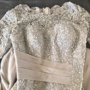 Ada's Bridal Grey Formal Dress